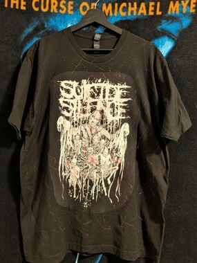Custom "Suicide Silence" T Shirt - Metal Music